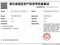 總投資4800萬！年產2250噸氫氣產品項目備案